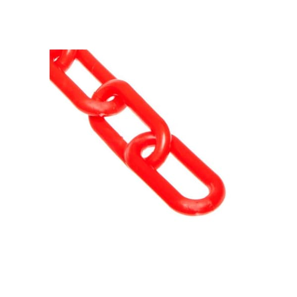 Gec Mr. Chain Heavy Duty Plastic Chain Barrier, 2inx50'L, Red 51005-50 - main